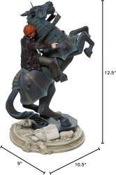 Enesco Harry Potter Ron on Chess Horse Figurine - Thumbnail