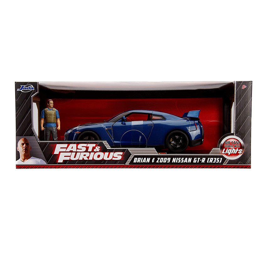 Build The Nissan Skyline GT-R Fast &amp; Furious &ndash; Modello Da Costruire Scala 1/8 &ndash; Nuovo In Scatola N&deg;1