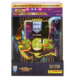 Panini FIFA 365 Trading Card Adrenalyn 2025 Tin Box - Thumbnail