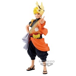 BANPRESTO 20TH ANNIVERSARY COSTUME NARUTO SHIPPUDEN UZUMAKI NARUTO 16 CM STATUE - Thumbnail