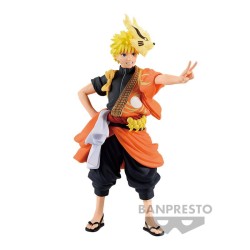 BANPRESTO 20TH ANNIVERSARY COSTUME NARUTO SHIPPUDEN UZUMAKI NARUTO 16 CM STATUE - Thumbnail