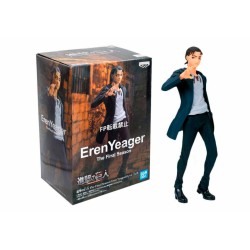 BANPRESTO ATTACK ON TITAN THE FINAL SEASON EREN YEAGER 17 CM STATUE - Thumbnail