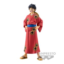 Banpresto DXF One Piece 16 cm Luffy Statue - Thumbnail