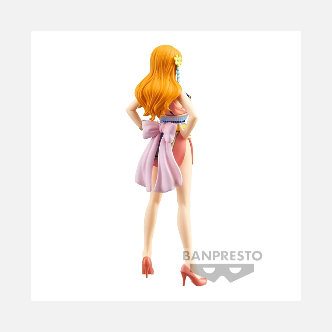 BANPRESTO DXF THE GRANDLINE LADY VOL 8 ONE PIECE NAMI VERSION B 16 CM STATUE - Thumbnail