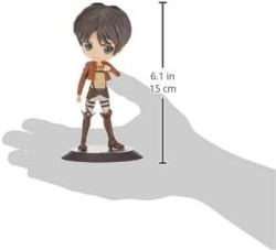 Banpresto Q Posket Attack On Titan - Eren Yeager Ver.A Figür 14cm - Thumbnail