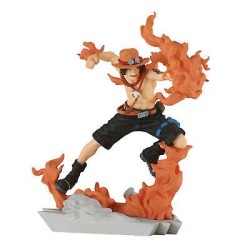 Banpresto Senkozekkei One Piece - Portgas.D.Ace Statue 9cm Figür - Thumbnail