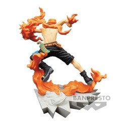 Banpresto Senkozekkei One Piece - Portgas.D.Ace Statue 9cm Figür - Thumbnail