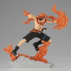 Banpresto Senkozekkei One Piece - Portgas.D.Ace Statue 9cm Figür - Thumbnail