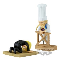 Banpresto WCF Log Stories One Piece 8 cm Sanji and Zeff Figür - Thumbnail
