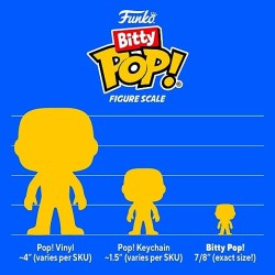 FUNKO BITTY POP 4 PACK DISNEY PRINCESS BELLE - Thumbnail