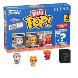 Funko Bitty Pop 4 Pack Disney Pixar - Buzz Lightyear Xl 01, Sox, Red Panda Mei, Mystery