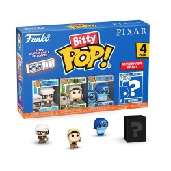 Funko - Funko Bitty Pop 4 Pack Disney Pixar Carl, Russell, Sadness, Mystery Pop