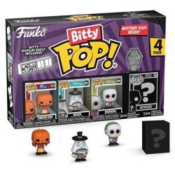 FUNKO BITTY POP 4 PACK THE NIGHTMARE BEFORE CHIRSTMAS 30TH PUMPKIN KING - Thumbnail