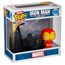 Funko - Funko Bitty Pop Deluxe Marvel Iron Man Averger Tower No 1036