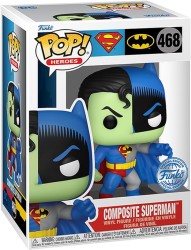 FIG FUNKO POP DC COMICS SUPERMAN BATMAN COMPOSITE SUPERMAN SPECIAL EDITION - Thumbnail
