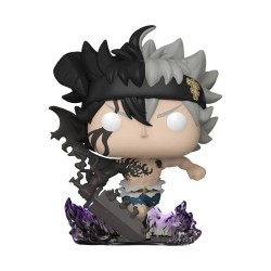 Funko - Pop Black Clover - Black Asta Glows In The Dark Special Edition No:1556