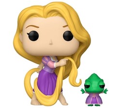 Funko Pop Figure Disney Tangled S2 Rapunzel with Pascal - Thumbnail