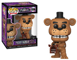 Funko - Funko Pop Figure Five Nights at Freddy's Fazbear with Pizza Launcher No 1096
