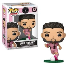 Funko Pop Figure Inter Miami Pink Uniform Luis Suarez