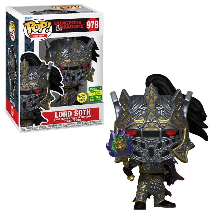 Funko Pop Figür Games Dungeons and Dragons Lord Soth Convention Special Edition