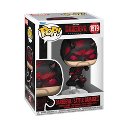 Funko Pop Figure Marvel Daredevil Born Again S2 Daredevil Battle Damaged - Thumbnail