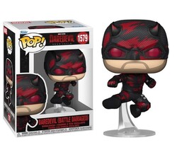 Funko Pop Figure Marvel Daredevil Born Again S2 Daredevil Battle Damaged - Thumbnail