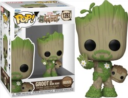 Funko - Funko Pop Marvel We Are Groot Groot As Iron Man No 1393