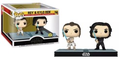 Funko Pop Figür Moment Star Wars Rey and Kylo Ren Glows in the Dark Special Edition No 758