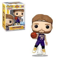 Funko - Funko Pop Figure NBA Lakers Luka Doncic Purple Uniform