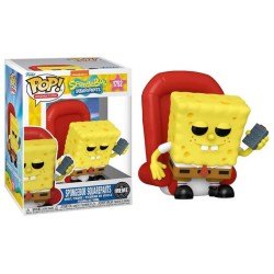 Funko - Funko Pop Figür Premium Spongebob Squarepants Ight Imma Head Out Meme