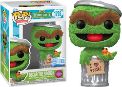 Funko Pop Figure Sesame Street S4 Oscar the Grouch - Thumbnail