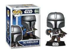 Funko Pop Figure Star Wars Mandalorian and Grogu The Mandalorian No 844