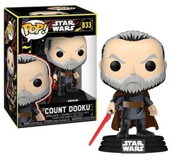 Funko Pop Figure Star Wars S2 Count Dooku Retro