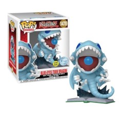 Funko - Pop Animation Super Yu-Gi-Oh - Blue-Eyes Toon Dragon Attack Glows İn The Dark