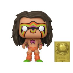 Funko - Pop Wwe: Hall Of Fame Ultimate Warrior With Pin Special Edition No:142
