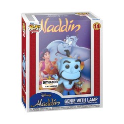 FUNKO POP VHS COVER DISNEY ALAADDIN GENIE WITH LAMP SPECIAL EDITION