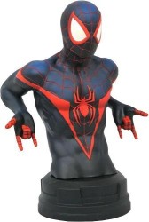 GENTLE GIANT MARVEL SPIDERMAN MILES MORALES BUST - Thumbnail