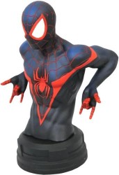 GENTLE GIANT MARVEL SPIDERMAN MILES MORALES BUST - Thumbnail