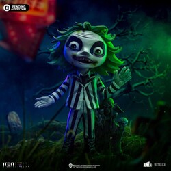 Iron Studios Minico Beetlejuice Movie Beetlejuice Statue - Thumbnail