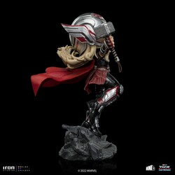 Iron Studios Minico Marvel Thor Love and Thunder Mighty Thor Jane Foster Statue - Thumbnail