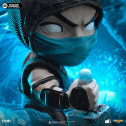 Iron Studios Minico Mortal Kombat Subzero Statue - Thumbnail