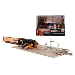 Jada Toys Fast and Furious Train Scene Diorama - Thumbnail