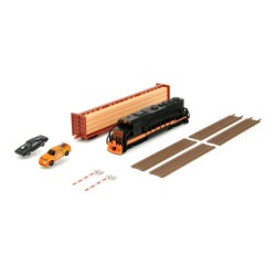 Jada Toys Fast and Furious Train Scene Diorama - Thumbnail