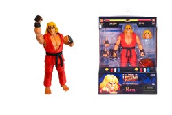Jada Toys Super Street Fighter II The Final Challengers 6 inc Ken Action Figure - Thumbnail