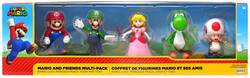 Jakks Super Mario 5li Figür Seti - Thumbnail