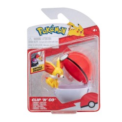 JAZWARES POKEMON CLIP N GO FENNEKIN AND POKEBALL - Thumbnail