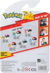 JAZWARES POKEMON CLIP N GO MAGBY AND PREMIER BALL - Thumbnail