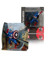 McFarlane Toys Marvel Collection PVC Statue 1 10 Scale Captain America - Thumbnail