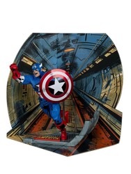 McFarlane Toys Marvel Collection PVC Statue 1 10 Scale Captain America - Thumbnail