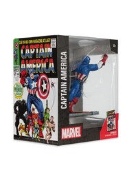 McFarlane Toys Marvel Collection PVC Statue 1 10 Scale Captain America - Thumbnail